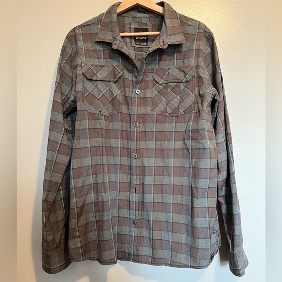 prAna Terrain Shirt, Long Sleeve Button Up - Picture 3 of 13